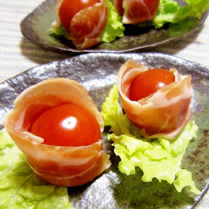 おつまみに 前菜に ミニトマトの生ハム巻き レシピ 作り方 By yamat 楽天レシピ おつまみに 前菜に ミニトマトの生ハム巻き レシピ 作り方 By yamat 楽天レシピ